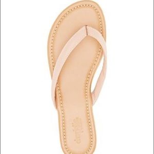 Plain flip flops